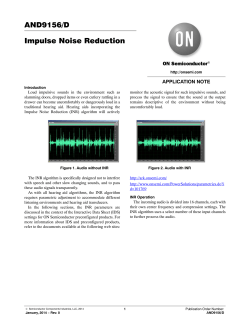 AND9156 - Impulse Noies Reduction