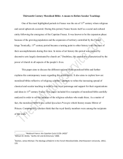 Thirteenth Century Moralized Bible