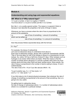 Module 4. Understanding and using logs and