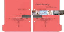 Good Security, Good Business - Australian National Security