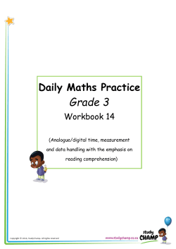 Grade 3 - StudyChamp
