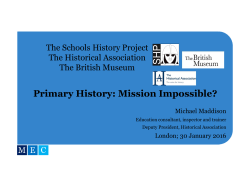 Michael`s presentation slides