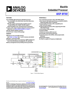 ADSP-BF592 - Analog Devices