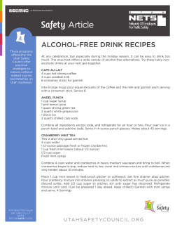 Safety Article - Utah Safety Council