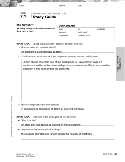 2.1 Study Guide - Issaquah Connect