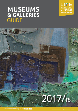 Museums and Galleries Guide 2017