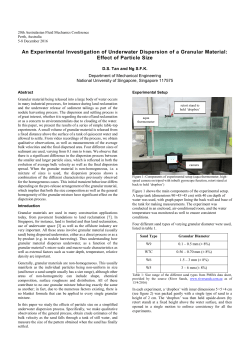 Effect of Particle Size