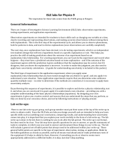 Lab Package - UC Davis Physics