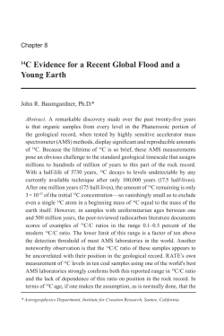 14C Evidence for a Recent Global Flood and a Young Earth