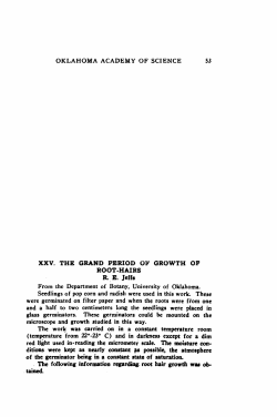 The Grand Period of Growth of Root-Hairs