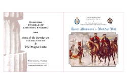 GW Birthday Ball - Sons of the Revolution in the State of New York