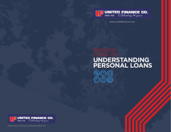 Understanding Personal loans Understanding Personal loans