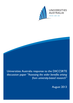 Assessing the wider benefits of university