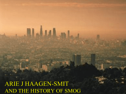 The History of Smog
