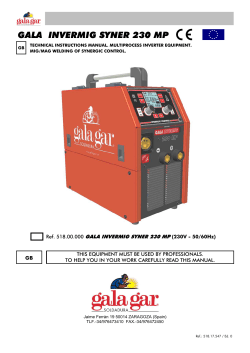 GALA INVERMIG SYNER 230 MP