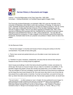 print version - German History in Documents and Images