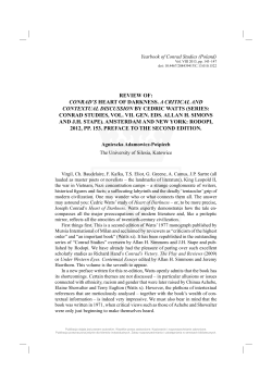 conrad`s heart of darkness. a critical and contextual discussion by