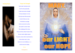 Liturgy of Hope - Diocese of Galway
