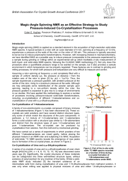 Magic-Angle Spinning NMR as an Effective Strategy to