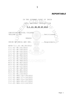 Judgment of Hon`ble Supreme Court dated 18.07.2013 in