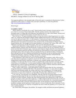 Kagan_America`s Cris..