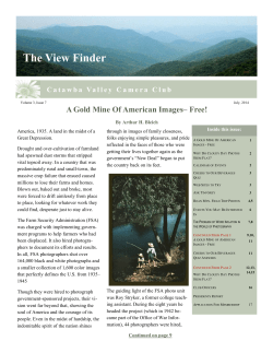 July - Catawba Valley Camera Club