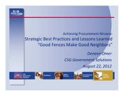 Good Fences Make Good Neighbors