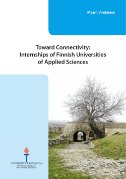 Toward Connectivity - Koulutuksen tutkimuslaitos