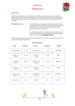 England Physical Testing
