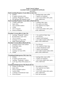 Elementary - South Central Calhoun Titans