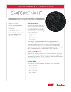 SAAFCarb&trade; MA.HT - AAF International