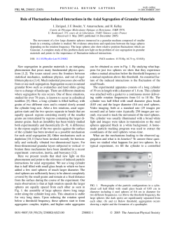 Role of Fluctuation-Induced Interactions in the Axial Segregation of