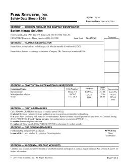 Barium Nitrate