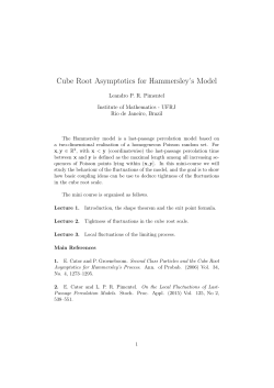 Cube Root Asymptotics for Hammersley`s Model