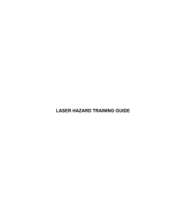 laser hazard training guide