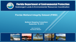 Florida Wetland Integrity Dataset (FWID)