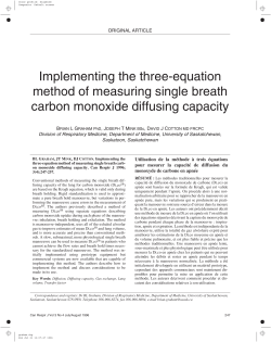 Implementing the three-equation method of measuring