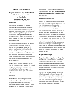 Surgical Technique - Applied Tissue Technologies