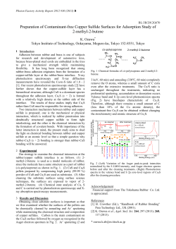 Preparation of Contaminant-free Copper Sulfide