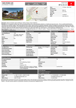 13053 ROSE AVE - Golden Bee Properties