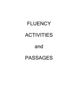 Fluency_Level_4_Passages - Ideal Consulting Services