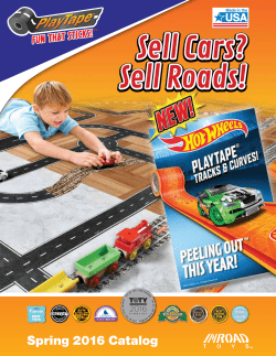 Sell Cars? Sell Roads! Sell Cars? Sell Roads! Sell
