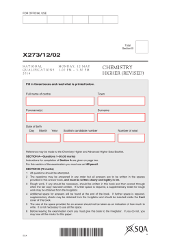 Chemistry Revised