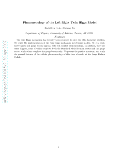 Phenomenology of The Left