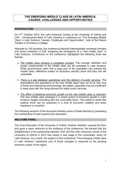 the emerging middle class in latin america