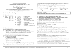 Embedding Speech Acts - Humboldt