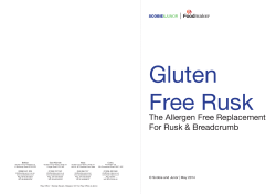 Gluten Free Rusk