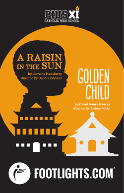 Preview the playbill Pius XI HS