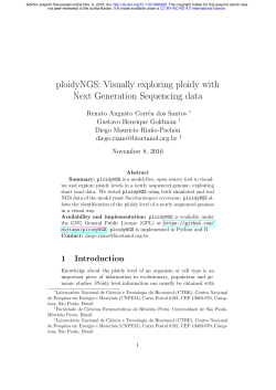 ploidyNGS: Visually exploring ploidy with Next Generation