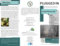 pluggedin - Board of light and power